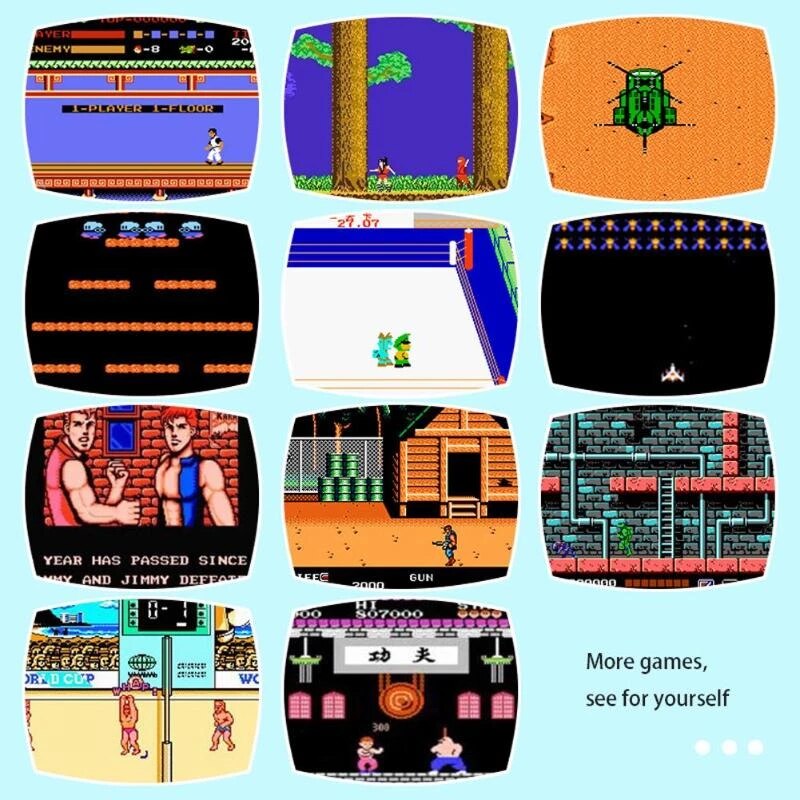 Consola Retro LUX Con 620 Juegos Gratis