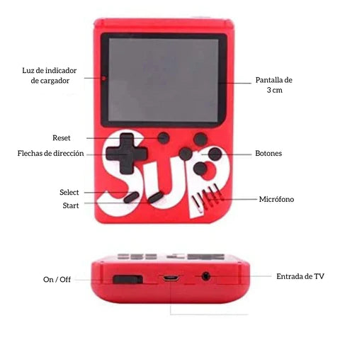 CONSOLA RETRO SUP GAME BOX® 2022