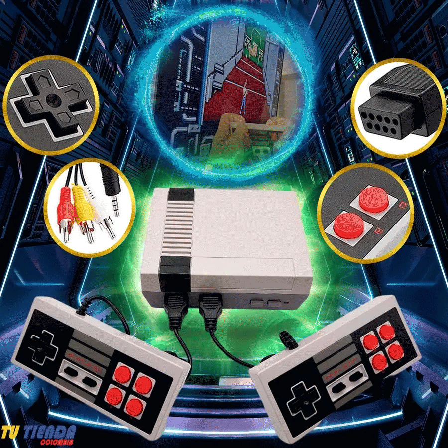 Consola Retro LUX Con 620 Juegos Gratis