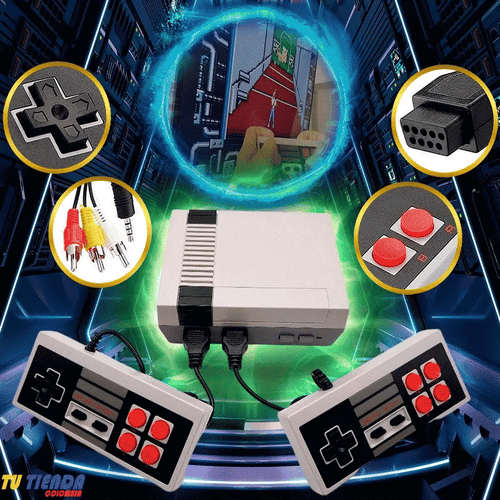 Consola Retro LUX Con 620 Juegos Gratis